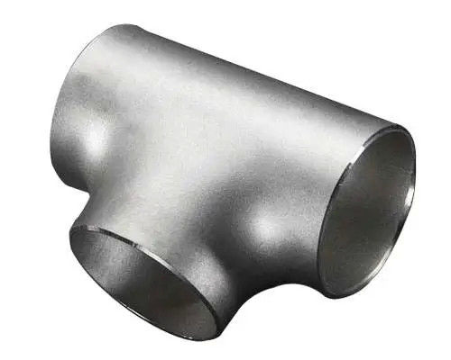 METAL R50400/GR.2 8inch Schedule 40 Titanium Tee Butt Weld Tee Pipe Fittings