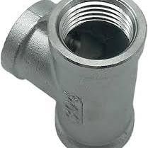 Stainless Steel Tee for Pipe Lines Connect Superior Corrosion Resistance Customized Sizes Available
