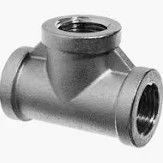 Hochdruck-Edelstahl-T-Stück mit 3000 PSI