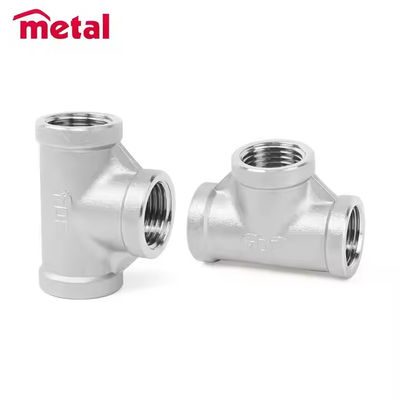TOBO Stainless Steel Welded Tee Duplex bw Sanitary Fittings 304/316l 1inch Schedule 10 SCH40 Tees