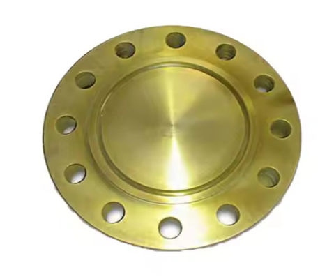 High-Pressure Brass Flanges to ANSI Standards Painted Surface Treatment for Pipe Fittings