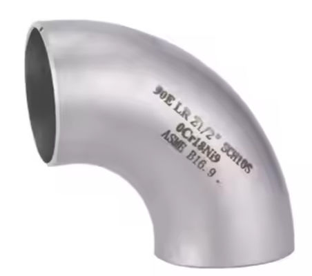 Stainless Steel Pipe Fittings 2507 Duplex Stainless Steel Seamless 3/4'' SCH10s 90 Degree Elbow