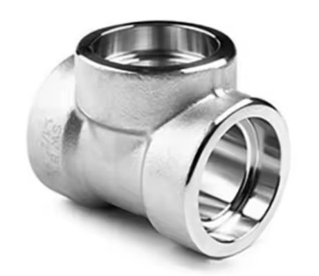 High Yield Stainless Steel Tee with 3000 Psi Pressure Rating