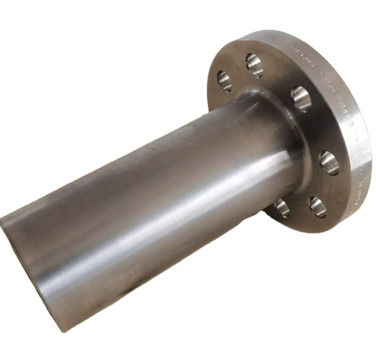 SA182 F51 Long Weld Neck Flange ASME B16.5 600# Pressure Rating 8" Size 405mm Length for Corrosion Resistance Applications