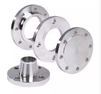 METAL China WN SO BL Aluminum Flange Stainless / Carbon Steel Pipe With Flange Ends