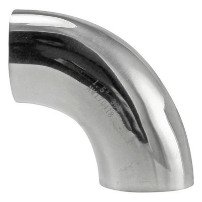 50mm BW LR Long Radius 90 Degree Butt Weld Fittings Seamless mooth Surface for Industrial Use