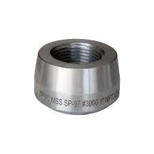 316L Stainless Steel Threadolet 2"x3" Forged Class 3000 Pipe Outlet Reducing Fitting