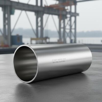 Spiegel-Duplex-Rohr aus Edelstahl Innendurchmesser kundenspezifisches Standard-JIS Ideal für Marineausrüstung und Offshore-Plattformen