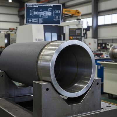 angepasste Wanddicke Duplex-Legierrohr, hergestellt nach strengen Standards für Offshore- und Marineanwendungen