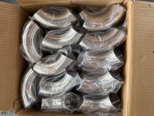 Stainless Steel ASME B16.9 45D 90D 180D Butt Welding Fittings Seamless Elbow ASTM A403/A403M WP321