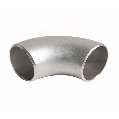 304/316SS Nahtloser 90° Längen Radius Ellenbogen Butt Schweißrohr Fitting ASME B16.9