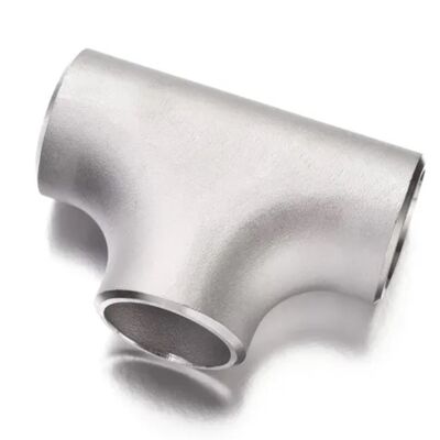 Super-Duplex-Edelstahl 2205 nahtlose gleichmäßige Tee-Butt-Schweißbefestigungen ASME B16.9