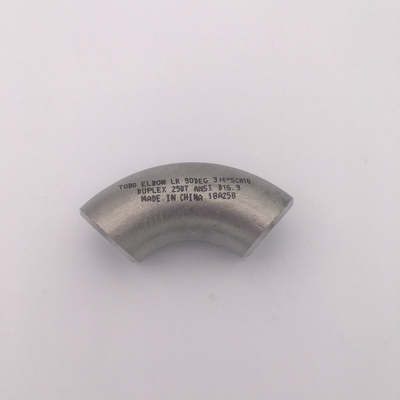Butt Weld Super Duplex Edelstahl 2507 90° Ellenbogen nahtlos ASME B16.9