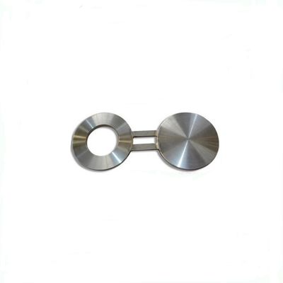 Stainless Steel Butt Weld Flange Full Face Flange Gasket 316 4'' PN50 Figure 8 Spectacle Blind Flange ASTM ANSI B16.9